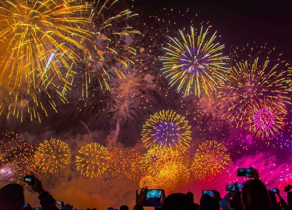 new years fireworks on the gold coast